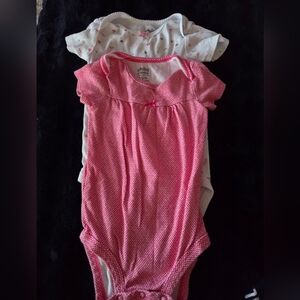 Carter's Pink Patterned Baby Dress